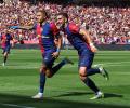LaLiga PIX: Barca trump Real, extend lead at top