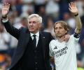 PIX: Real Madrid bids farewell to Ancelotti, Modric
