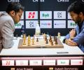 PIX: Erigaisi hands Gukesh second defeat; Nakamura stuns Carlsen