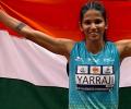 Jyothi Yarraji reveals secret mantra after golden run
