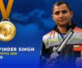Ravinder wins 50m pistol gold at World Championships