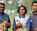 Indian archers shine on first day of Asian C'ships