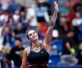Sabalenka stretches unbeaten streak in Wuhan; Swiatek stunned