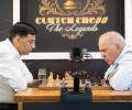 Kasparov defeats Anand again, 30 years after first clash