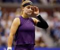 Drama at US Open: Why Muchova stopped mid-serve in tears
