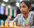 FIDE Grand Swiss: Vaishali in joint lead; Praggnanandhaa held