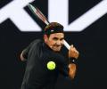 Alcaraz left spellbound by Federer's golf swing