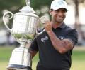 Little-known Aaron Rai makes history with PGA title