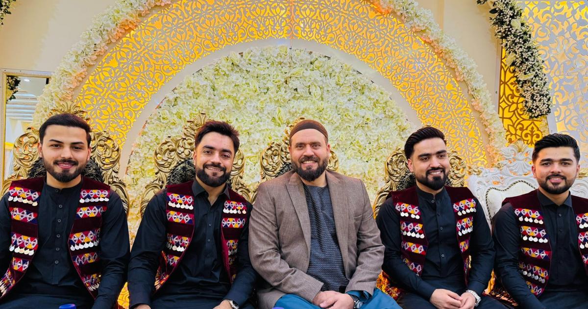 PIX: Rashid Khan's grand wedding takes Kabul by storm - Rediff Cricket