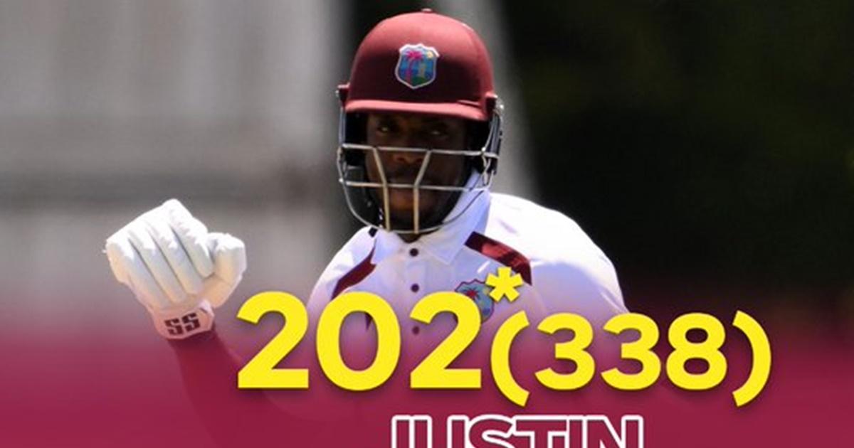 Windies draw with New Zealand after Greaves double ton