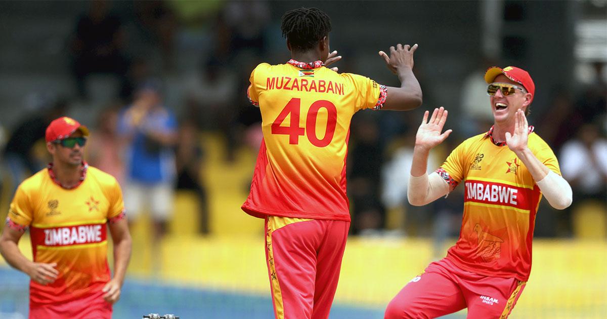 T20 WC Big Upset! Zimbabwe stun Australia by 23 runs