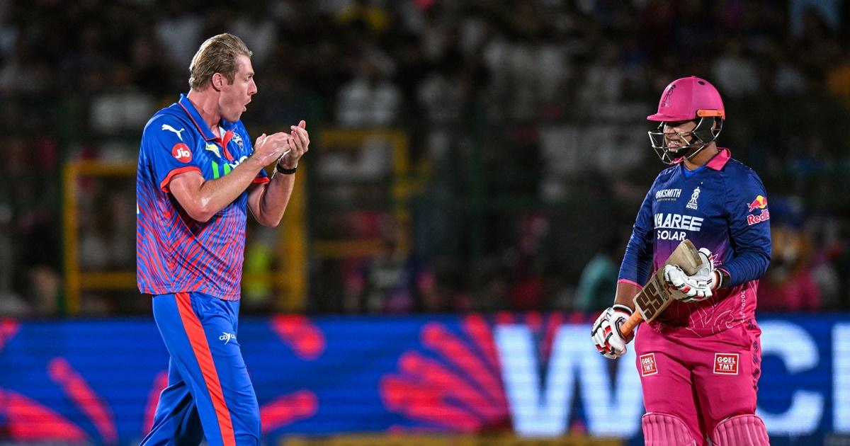 IPL 2026, RR vs DC: Kyle Jamieson penalised for fiery send-off to ...