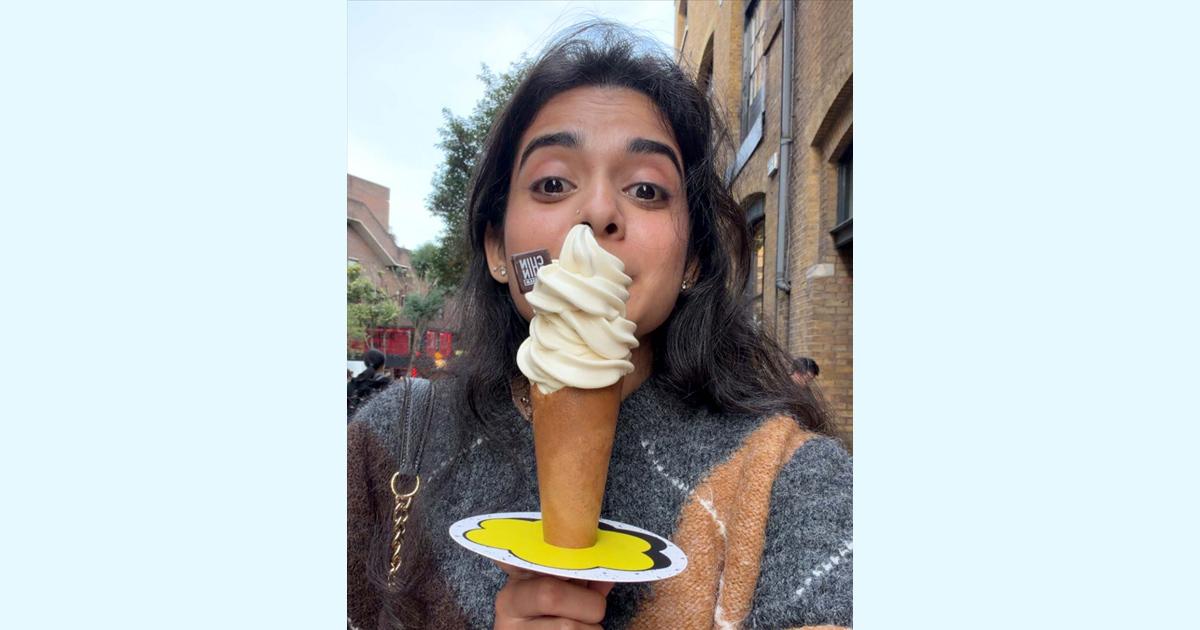 Mithila Palkar’s ijspauze in Londen