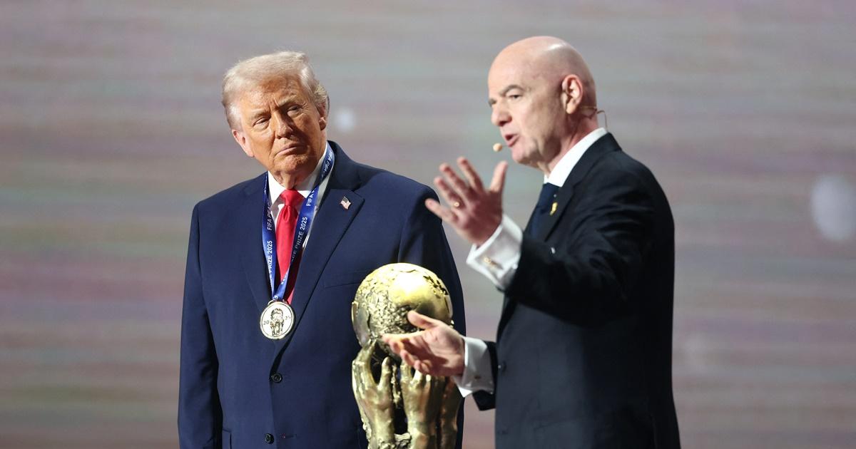 Trump show from start to finish at World Cup 2026 draw