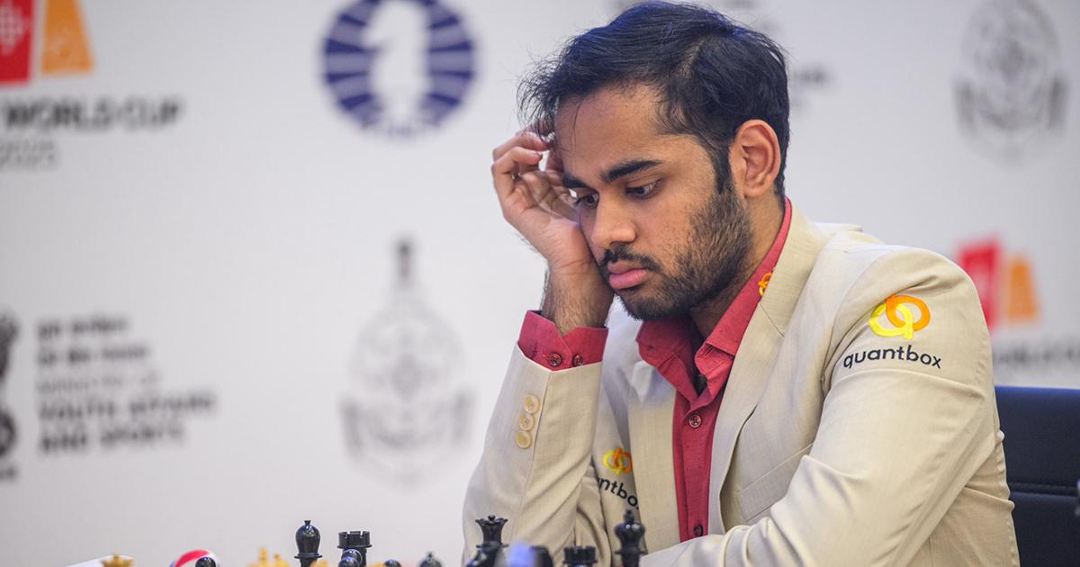 Chess WC QF: Arjun Holds Wei Yi With Black Pieces Chess WC QF: Arjun Holds Wei Yi With Black Pieces