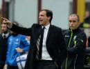 Coach Allegri sacked by 11th-placed Milan