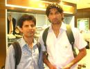 Spotted: Sohail Tanvir and Misbah-ul-Haq