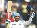 Dhoni's ton propels India to record 726