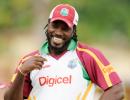 Gayle's masterclass propels West Indies ahead