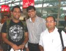 Spotted: Mahendra Singh Dhoni at Mumbai airport