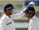 India post record total after Sehwag, Gambhir tons