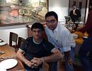 Spotted: Sourav Ganguly