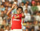 Sreesanth fined for showing dissent