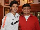 Spotted: Sreesanth at his restaurant in Bangalore