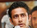 Anil Kumble will be spinning again