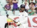 Pujara adjudged out for 'handling the ball'