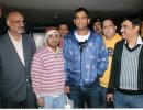 Spotted: M S Dhoni in Chandigarh