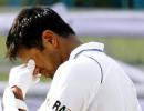 Dravid in hospital after fracturing jaw