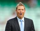 Warne steps in as Hurley's 'date' at a race event