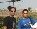 Spotted: Sachin Tendulkar in Mumbai