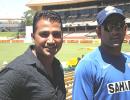 Spotted: Mahendra Singh Dhoni in Adelaide