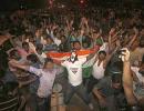 Euphoric scenes after India's WC victory