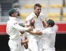 2nd Test: Pattinson stars for Australia on rain-curtailed day