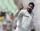 Harbhajan's five best moments in Test cricket