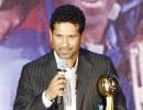 Sachin Tendulkar honoured, WC team felicitated