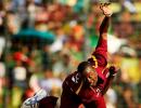 Images: West Indies humiliate Bangladesh