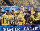 Images: Vijay, Hussey help Chennai crush RCB to retain IPL title