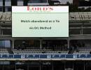 Images: Rain forces tie in India-England ODI