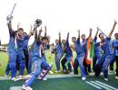 PHOTOS: Indian colts celebrate after winning World Cup