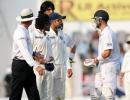 Heated exchange between Kohli and Trott on day four