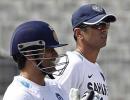 2nd Test: Dravid works on technique