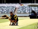 Team India back in the nets at 'green' WACA