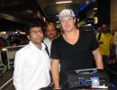 Spotted: Shane Watson at Mumbai airport