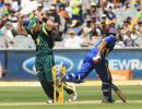 PHOTOS: Hussey's effort goes in vain as Lanka reach final