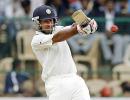 Pujara first Indian to hit 200 in first match vs England