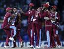 PHOTOS: Clinical West Indies thrash Australia by 74 runs